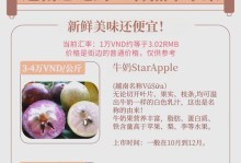 牛奶果，甜蜜的季节时光（探究牛奶果成熟上市的秘密，了解它的生长环境与营养价值）
