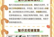 栽种蟹爪兰的方法（掌握蟹爪兰的养殖技巧，打造美丽花园）